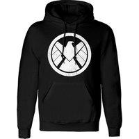 Avengers Men's Shield Hoodie in Black | Size: Medium