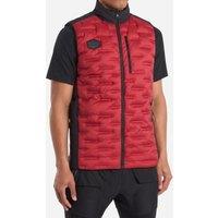 Umbro Men's Pro Training Elite Reversible Hybrid Gilet in Light Red | Size: XL