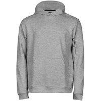 TEE JAYS Men's Athletic Hoodie in Grey | Size: 2XL