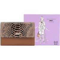 Paul Costelloe Women's 'Panay' 100% Real Leather Purse in Brown