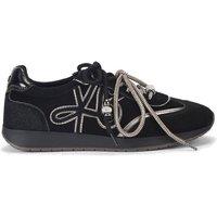 KG Kurt Geiger Women's 'Lala' Suede Trainers in Black | Size: 5