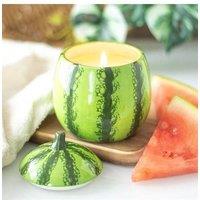 KDMD Watermelon Shaped Candle Jar in Green