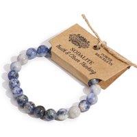 KDMD Women's Power Bracelet - Sodalite in Blue
