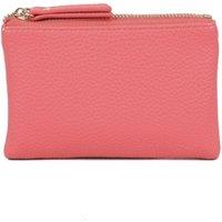 Fontanella Fashion Women's Pebbled PU Leather Wallet in Tangerine