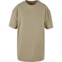 Build Your Brand Women's Boyfriend Oversized T-Shirt in Olive | Size: Medium