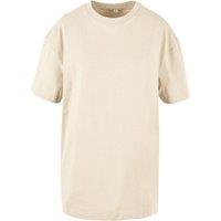 Build Your Brand Women's Boyfriend Oversized T-Shirt in Off-White | Size: Large