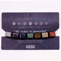 KDMD Women's Chakra String Bracelet - Tumble Stones