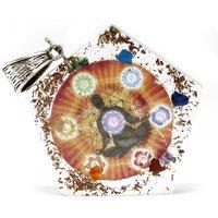 KDMD Women's Orgonite Power Pendant - Pentagon Chakra