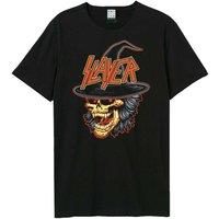 Amplified Men's Halloween Skull Slayer T-Shirt in Black | Size: XL
