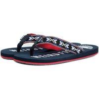 Weird Fish Men's Hamdon Jacquard Flip Flop in Navy | Size: 10