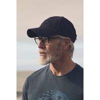 Weird Fish Men's Bude Branded Twill Cap in Navy