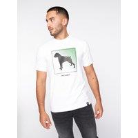 One True Saxon Men's Braice T-Shirt in White | Size: Large