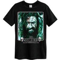 Amplified Men's Hellbilly Rob Zombie T-Shirt in Black | Size: Large