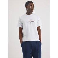 Nautica Men's Aukai SS T-Shirt in White | Size: Large