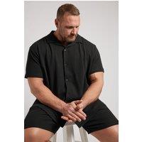 BadRhino Men's Elasticated Jogger Shorts in Black | Size: 1XL
