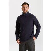 Craghoppers Men's 'Expert Corey 200' Insulated Half Zip Fleece in Navy | Size: XS