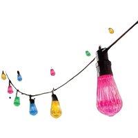 Samuel Alexander Set of 20 Connectable String Lights with Multi-Coloured LEDs