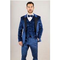 Men's 3 Piece Velvet Wedding Tuxedo Formal Suit