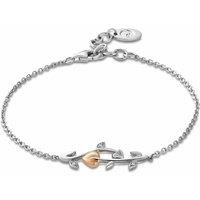 Clogau Women's Tree of Life Sterling Silver Vine Bracelet with Topaz in Metallics