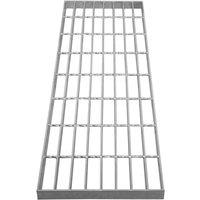 Monstershop Galvanised Grating - 800mm x 270mm in Silver
