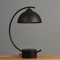ValueLights Lua Black Table Lamp