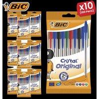 Bic Cristal 1 - 10 Packs