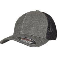 Flexfit by Yupoong Retro Trucker Melange Cap in Khaki | Size: Large/XL