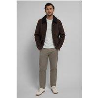 Steel & Jelly Men's Wychall - Shearling Jacket in Brown | Size: Small