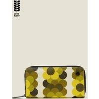 Orla Kiely Women's Forget Me Not Wallet - Retro Flower Yellow