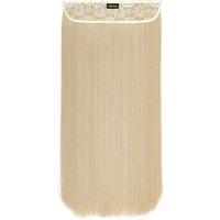 Lullabellz Women's Thick 24` 1 Piece Straight Clip In Hair Extensions in California Blonde