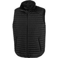 Result Men's Thermoquilt Gilet in True Black | Size: Medium