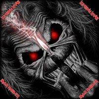 Iron Maiden Men's Eddie Candle Finger Bandana in Black