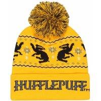 Harry Potter Men's Hufflepuff Snow Beanie in Yellow