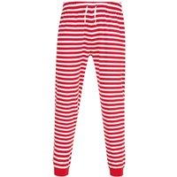 SF Men's Striped Lounge Pants in Red | Size: 2XL