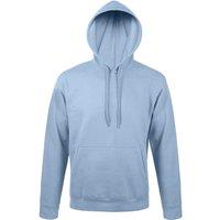 SOL'S Men's Snake Hooded Sweatshirt Hoodie in Blue | Size: 3XL