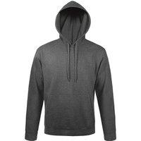 SOL'S Men's Snake Hooded Sweatshirt Hoodie in Charcoal | Size: 3XL
