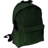 Bagbase Men's Fashion Backpack Rucksack (14 Litres) in Bottle Green
