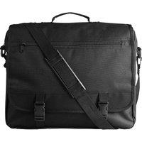 MidOcean Men's Flapa Polyester Document Bag in Black
