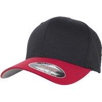 Flexfit Men's Two Tone Cap in Jet Black | Size: Large/XL