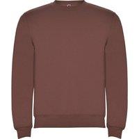 ROLY Men's Clasica Crew Neck Sweatshirt in Maroon | Size: XS