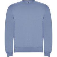 ROLY Men's Clasica Crew Neck Sweatshirt in Duck Egg Blue | Size: Small