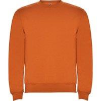 ROLY Men's Clasica Crew Neck Sweatshirt in Orange | Size: Medium