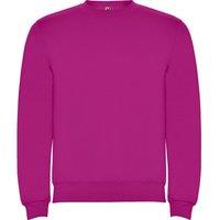 ROLY Men's Clasica Crew Neck Sweatshirt in Cerise | Size: XS