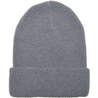 Flexfit Men's Knitted Waffle Beanie in Grey