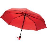 XD Design Men's Impact Aware RPET Automatic Folding Umbrella in Red