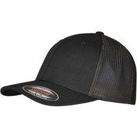 Flexfit Men's Mesh Trucker Cap in Black