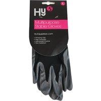 Hy5 Men's Multipurpose Stable Gloves in Black | Size: Large