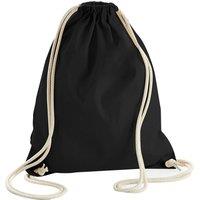 Westford Mill Men's Earthware Gymsac (13 Litres) Pack of 2 in True Black