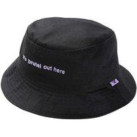 Olivia Rodrigo Men's Its Brutal Out Here Bucket Hat in Black