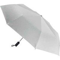Kimood Men's Mini Automatic Folding Umbrella in White